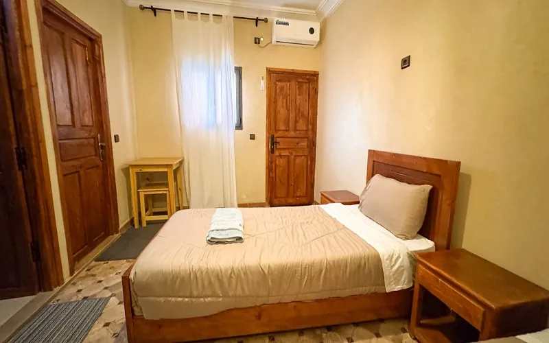 Chambre familiale de l'hôtel Riad Ouinz à Aït Ben Haddou