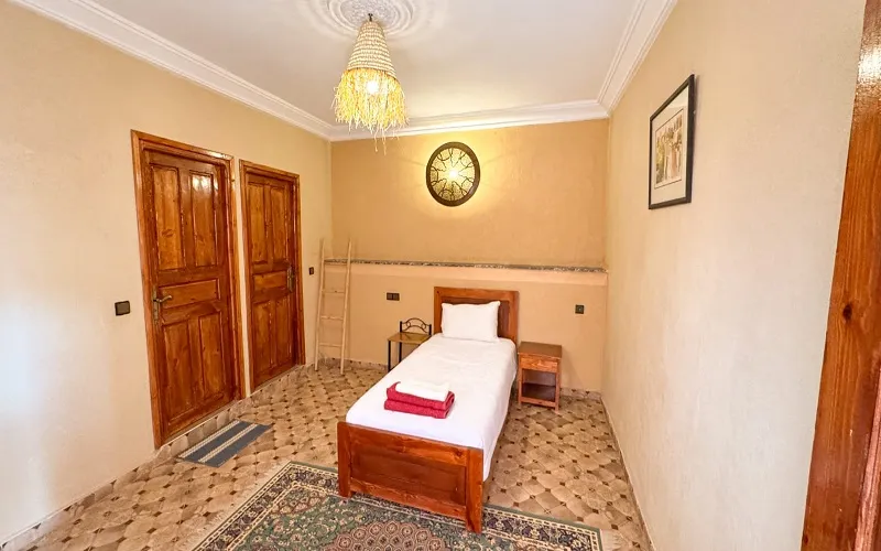 Single room at Riad Ouinz in Ait Ben Haddou